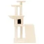Cat scratching post with cream sisal posts 94 cm by vidaXL, Cat furniture - Ref: Foro24-171702, Price: 49,13 €, Discount: %
