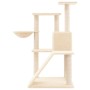 Cat scratching post with cream sisal posts 94 cm by vidaXL, Cat furniture - Ref: Foro24-171702, Price: 49,84 €, Discount: %