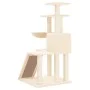 Cat scratching post with cream sisal posts 94 cm by vidaXL, Cat furniture - Ref: Foro24-171702, Price: 49,13 €, Discount: %