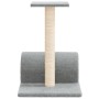 Cat scratching post with light gray tunnel 60x34.5x50 cm by vidaXL, Cat furniture - Ref: Foro24-171697, Price: 24,58 €, Disco...