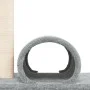 Cat scratching post with light gray tunnel 60x34.5x50 cm by vidaXL, Cat furniture - Ref: Foro24-171697, Price: 24,20 €, Disco...