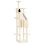 Cat scratching post with cream sisal posts 201 cm by vidaXL, Cat furniture - Ref: Foro24-171642, Price: 107,38 €, Discount: %