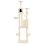 Cat scratching post with cream sisal posts 201 cm by vidaXL, Cat furniture - Ref: Foro24-171642, Price: 107,38 €, Discount: %