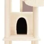 Cat scratching post with cream sisal posts 201 cm by vidaXL, Cat furniture - Ref: Foro24-171642, Price: 107,38 €, Discount: %