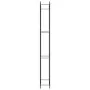 Matte black steel firewood rack 80x28x222 cm by vidaXL, Firewood bags and holders - Ref: Foro24-350309, Price: 54,63 €, Disco...