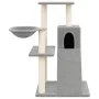 Cat scratcher with light gray sisal posts 82 cm by vidaXL, Cat furniture - Ref: Foro24-171667, Price: 54,89 €, Discount: %