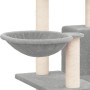 Katzenkratzbaum mit hellgrauen Sisalpfosten 82 cm von vidaXL, Katzenmöbel - Ref: Foro24-171667, Preis: 53,71 €, Rabatt: %