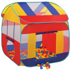 Carpa de juegos con 550 bolas 123x120x146 cm