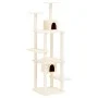 Cat scratching post with cream sisal posts 176 cm by vidaXL, Cat furniture - Ref: Foro24-171687, Price: 69,90 €, Discount: %