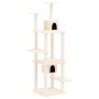 Katzenkratzbaum mit cremefarbenen Sisalstämmen, 176 cm von vidaXL, Katzenmöbel - Ref: Foro24-171687, Preis: 70,76 €, Rabatt: %
