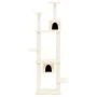 Cat scratching post with cream sisal posts 176 cm by vidaXL, Cat furniture - Ref: Foro24-171687, Price: 69,90 €, Discount: %