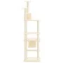 Cat scratching post with cream sisal posts 176 cm by vidaXL, Cat furniture - Ref: Foro24-171687, Price: 69,90 €, Discount: %