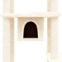 Katzenkratzbaum mit cremefarbenen Sisalstämmen, 176 cm von vidaXL, Katzenmöbel - Ref: Foro24-171687, Preis: 70,76 €, Rabatt: %