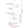Katzenkratzbaum mit cremefarbenen Sisalstämmen, 176 cm von vidaXL, Katzenmöbel - Ref: Foro24-171687, Preis: 70,76 €, Rabatt: %