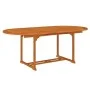 Garten-Essgruppe 7-teilig aus massivem Eukalyptusholz von vidaXL, Gartensets - Ref: Foro24-3087336, Preis: 696,45 €, Rabatt: %