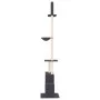 Floor-to-ceiling cat scratching tree dark gray 250.5-276.5 cm by vidaXL, Cat furniture - Ref: Foro24-171722, Price: 74,75 €, ...