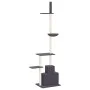 Deckenhoher Katzenkratzbaum dunkelgrau 250,5-276,5 cm von vidaXL, Katzenmöbel - Ref: Foro24-171722, Preis: 71,66 €, Rabatt: %