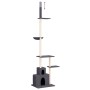 Deckenhoher Katzenkratzbaum dunkelgrau 250,5-276,5 cm von vidaXL, Katzenmöbel - Ref: Foro24-171722, Preis: 69,54 €, Rabatt: %