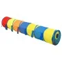 Children's play tunnel with 250 multicolored polyester balls 245 cm by vidaXL, Play tents and tunnels - Ref: Foro24-3107760, ...