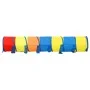 Children's play tunnel with 250 multicolored polyester balls 245 cm by vidaXL, Play tents and tunnels - Ref: Foro24-3107760, ...