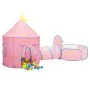 Children's play tent with 250 balls pink 301x120x128 cm by vidaXL, Play tents and tunnels - Ref: Foro24-3107736, Price: 96,67...