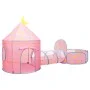 Children's play tent with 250 balls pink 301x120x128 cm by vidaXL, Play tents and tunnels - Ref: Foro24-3107736, Price: 96,67...