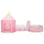 Children's play tent with 250 balls pink 301x120x128 cm by vidaXL, Play tents and tunnels - Ref: Foro24-3107736, Price: 96,67...
