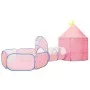 Children's play tent with 250 balls pink 301x120x128 cm by vidaXL, Play tents and tunnels - Ref: Foro24-3107736, Price: 96,67...