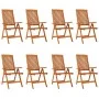 Faltbare Gartenstühle, 8 Stück Massivholz aus Eukalyptus. von vidaXL, Gartenstühle - Ref: Foro24-3087346, Preis: 572,26 €, Ra...