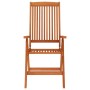 Sillas de jardín plegables 8 uds madera maciza de eucalipto by vidaXL, Garden chairs - Ref: Foro24-3087346, Price: 577,29 €, ...