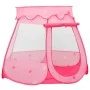 Tienda de juegos para niños con 250 bolas rosa 102x102x82 cm de vidaXL, Tiendas y túneles de juego - Ref: Foro24-3107725, Pre...