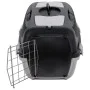 Pet carrier in gray and black polypropylene 55x36x35 cm by vidaXL, Pet carriers and boxes - Ref: Foro24-171797, Price: 42,41 ...