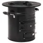 Wood burning stove for camping black steel 50x33.5x30.5 cm by vidaXL, Chimneys - Ref: Foro24-319441, Price: 151,90 €, Discoun...