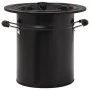 Wood burning stove for camping black steel 50x33.5x30.5 cm by vidaXL, Chimneys - Ref: Foro24-319441, Price: 151,90 €, Discoun...