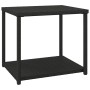 Black synthetic rattan side table 55x45x49 cm by vidaXL, Side tables - Ref: Foro24-319404, Price: 45,92 €, Discount: %
