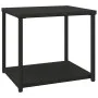 Black synthetic rattan side table 55x45x49 cm by vidaXL, Side tables - Ref: Foro24-319404, Price: 43,64 €, Discount: %