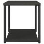 Black synthetic rattan side table 55x45x49 cm by vidaXL, Side tables - Ref: Foro24-319404, Price: 45,92 €, Discount: %