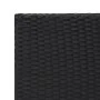 Black synthetic rattan side table 55x45x49 cm by vidaXL, Side tables - Ref: Foro24-319404, Price: 43,64 €, Discount: %