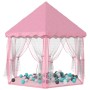 Prinzessinnen-Spielzelt mit 250 rosa Bällen 133x140 cm von vidaXL, Spielzelte und Tunnel - Ref: Foro24-3107713, Preis: 77,03 ...