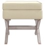 Taburete con almacenaje lino 45x45x49 cm von vidaXL, Bänke für Hallen und Lager - Ref: Foro24-344515, Preis: 88,28 €, Rabatt: %