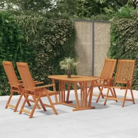 Gartenset 5-teilig Massivholz aus Eukalyptusholz von vidaXL, Gartensets - Ref: Foro24-3087338, Preis: 458,77 €, Rabatt: %