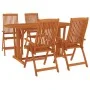 Gartenset 5-teilig Massivholz aus Eukalyptusholz von vidaXL, Gartensets - Ref: Foro24-3087338, Preis: 458,75 €, Rabatt: %