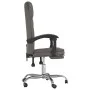 Verstellbarer Bürostuhl Kunstleder grau von vidaXL, Bürostühle - Ref: Foro24-349699, Preis: 114,26 €, Rabatt: %