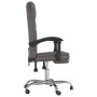 Verstellbarer Bürostuhl Kunstleder grau von vidaXL, Bürostühle - Ref: Foro24-349699, Preis: 116,05 €, Rabatt: %
