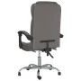 Verstellbarer Bürostuhl Kunstleder grau von vidaXL, Bürostühle - Ref: Foro24-349699, Preis: 114,26 €, Rabatt: %