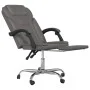 Verstellbarer Bürostuhl Kunstleder grau von vidaXL, Bürostühle - Ref: Foro24-349699, Preis: 114,26 €, Rabatt: %