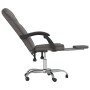 Verstellbarer Bürostuhl Kunstleder grau von vidaXL, Bürostühle - Ref: Foro24-349699, Preis: 116,05 €, Rabatt: %