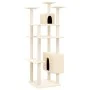 Cat scratcher with cream-colored sisal posts 162 cm tall by vidaXL, Cat furniture - Ref: Foro24-171633, Price: 90,98 €, Disco...