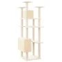Cat scratcher with cream-colored sisal posts 162 cm tall by vidaXL, Cat furniture - Ref: Foro24-171633, Price: 90,98 €, Disco...