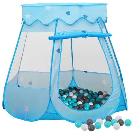 Children's play tent with 250 balls blue 102x102x82 cm by vidaXL, Play tents and tunnels - Ref: Foro24-3107722, Price: 48,55 ...